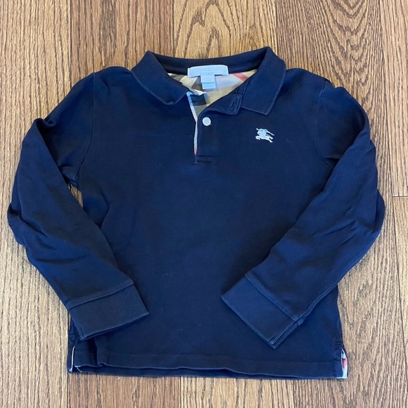 BURBERRY Pique Cotton Polo Shirt - Picture 2 of 10